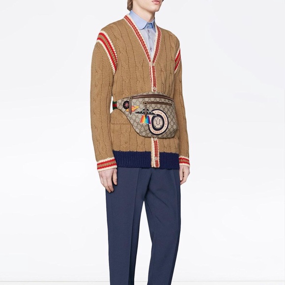 SOLD Gucci Courier GG Supreme Belt & Waist Bag - Picture 8 of 9